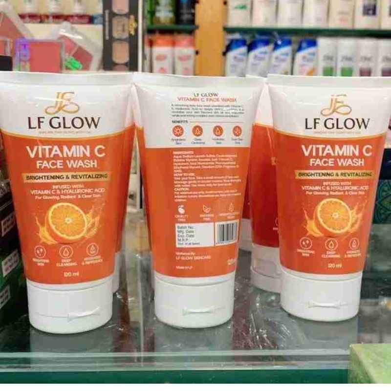LF GLOW Vitamin C Face Wash - Brightening & Revitalizing