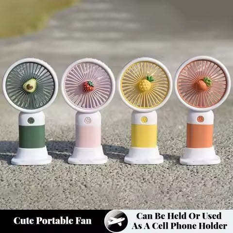Rechargeable Mini Handy Fan Portable USB Cooling Fan For Traveling