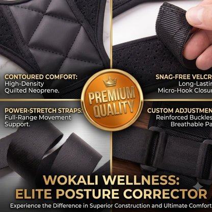 Adjustable Body Posture Corrector Belt – Back & Shoulder Support Brace for Men and Women