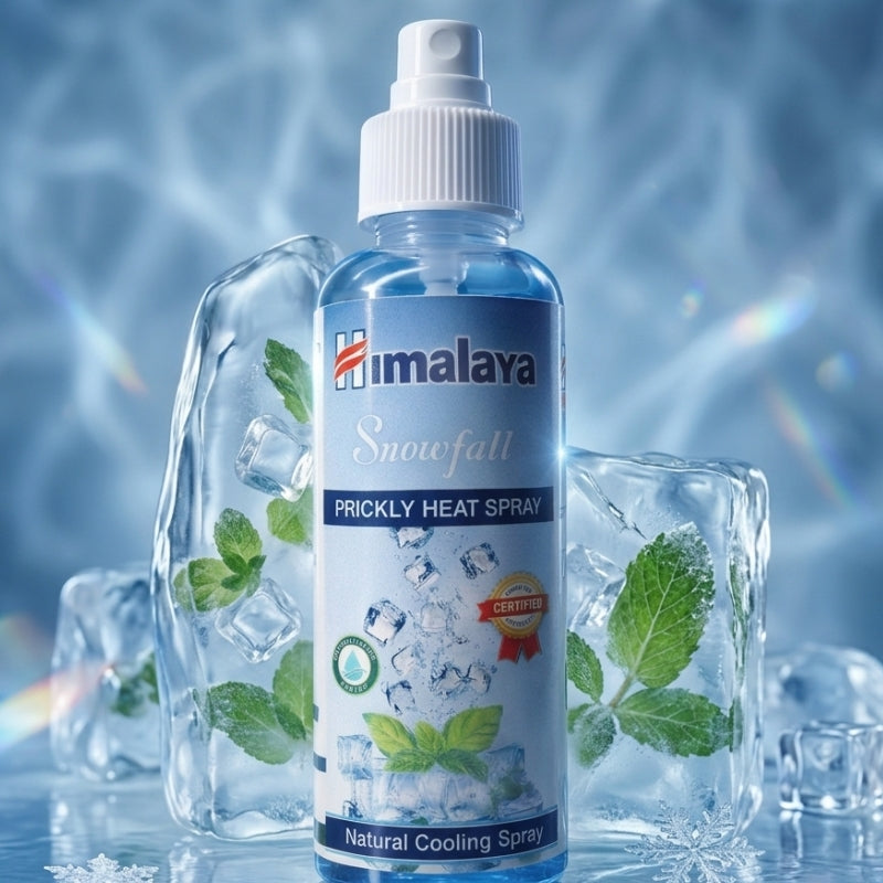 Himalaya IceCool Body Relief Spray – Instant Cooling Relief for Garmi Dana & Summer Skin Irritation
