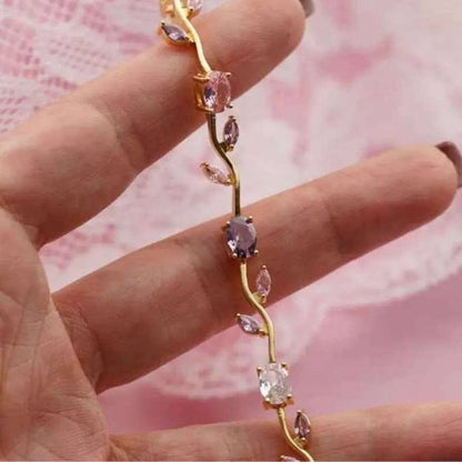 Tulip Bracelet – Premium Quality Steel Elegant Bracelet for Women l Green