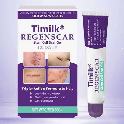 Timilk Regenscar Stem Cell Scar Gel 20g - Triple Action Formula For Old
