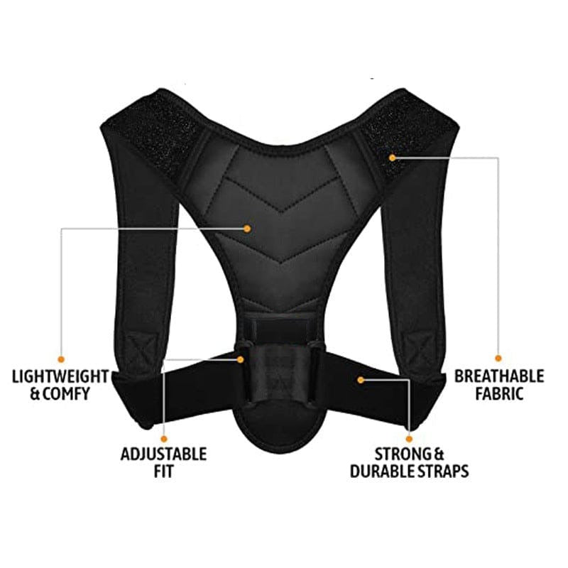 Adjustable Body Posture Corrector Belt – Back & Shoulder Support Brace for Men and Women