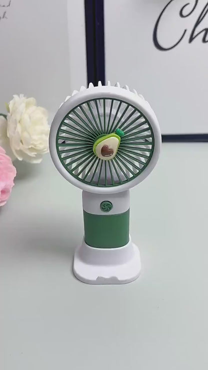 Rechargeable Mini Handy Fan Portable USB Cooling Fan For Traveling