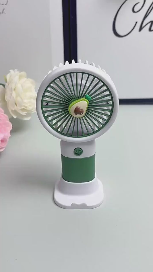 Rechargeable Mini Handy Fan Portable USB Cooling Fan For Traveling